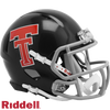 Texas Tech Red Raiders Helmet Riddell Replica Mini Speed Style Throwback - Riddell