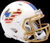 South Florida Bulls Helmet Riddell Replica Mini Speed Style Star and Stripes - Riddell