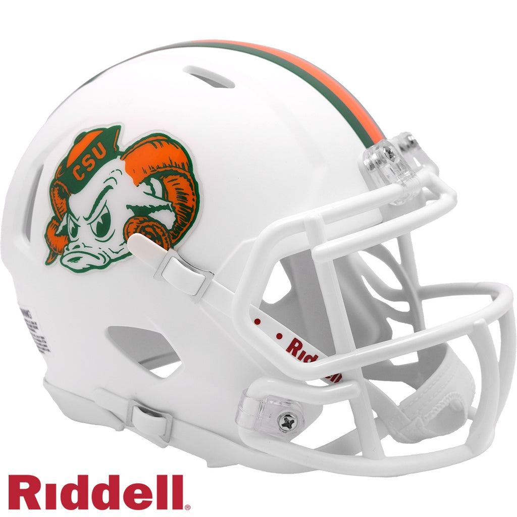 Colorado State Rams Helmet Riddell Replica Mini Speed Style Aggies - Riddell