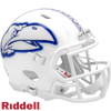 Kansas Jayhawks Helmet Riddell Replica Mini Speed Style White - Riddell