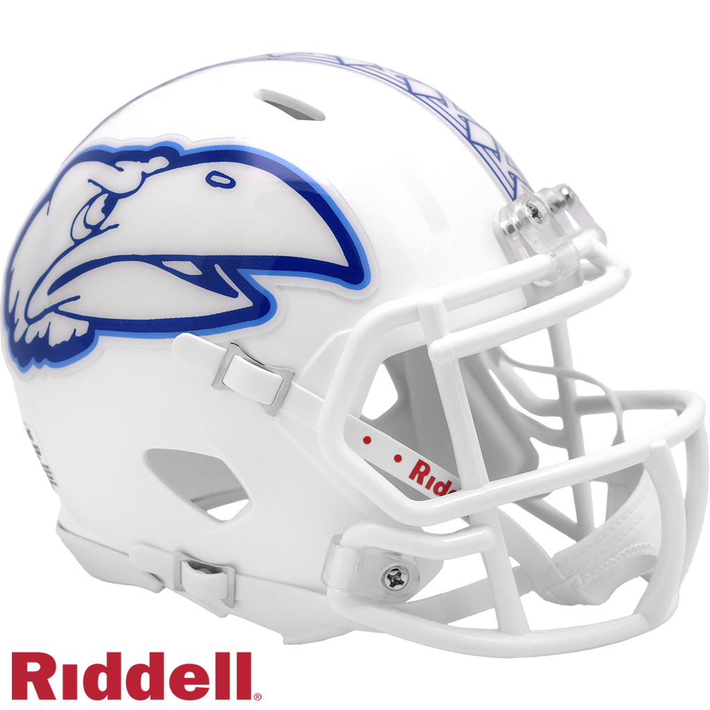 Kansas Jayhawks Helmet Riddell Replica Mini Speed Style White - Riddell