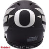 Oregon Ducks Helmet Riddell Replica Mini Speed Style Black with Wings - Riddell