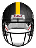 Iowa Hawkeyes Helmet Riddell Replica Mini Speed Style Stars and Stripes Design - Riddell