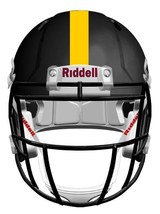 Iowa Hawkeyes Helmet Riddell Replica Mini Speed Style Stars and Stripes Design - Riddell