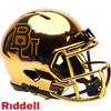 Baylor Bears Helmet Riddell Replica Mini Speed Style Chrome - Riddell
