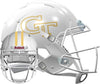 Georgia Tech Yellow Jackets Helmet Riddell Replica Mini Speed Style White - Riddell