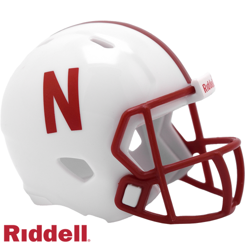 Nebraska Cornhuskers Helmet Riddell Pocket Pro Speed Style - Riddell