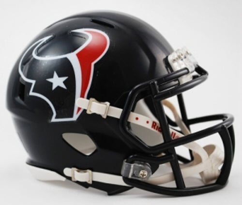 Houston Texans Helmet Riddell Replica Mini Speed Style 2002-2023 Throwback - Riddell