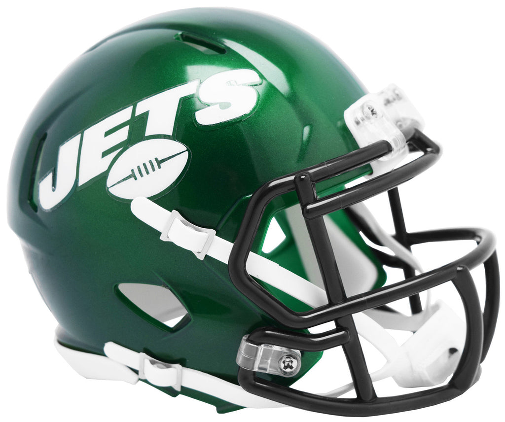New York Jets Helmet Riddell Replica Mini Speed Style 2019-2023 Throwback - Riddell