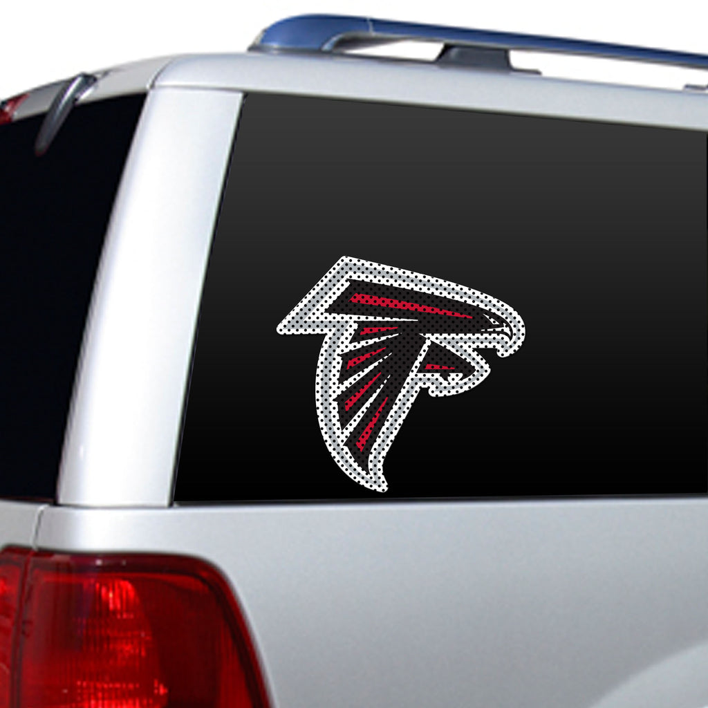 Atlanta Falcons Window Film 12 Inch Die Cut -