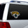 Jacksonville Jaguars Window Film 12 Inch Die Cut -