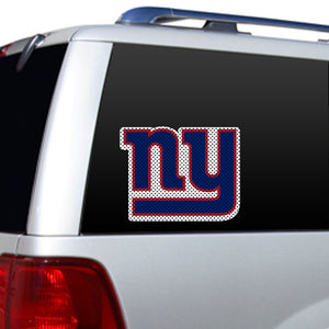 New York Giants Window Film 12 Inch Die Cut -
