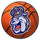 Fanmats - James Madison University Basketball Mat 27'' diameter