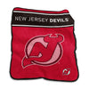 New Jersey Devils Blanket 60x80 Raschel Throw - Logo Brands