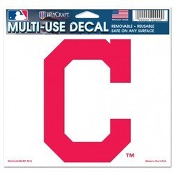 Cleveland Indians Decal 5x6 Multi Use Color - WinCraft