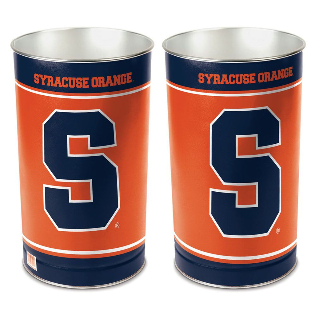 Syracuse Orange Wastebasket 15 Inch - Periodic Restock - WinCraft