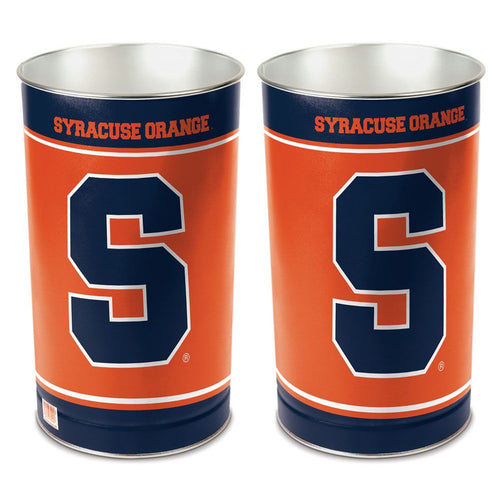Syracuse Orange Wastebasket 15 Inch - Periodic Restock - WinCraft