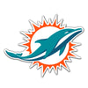 Miami Dolphins Magnet Car Style 12 Inch Logo Design -
