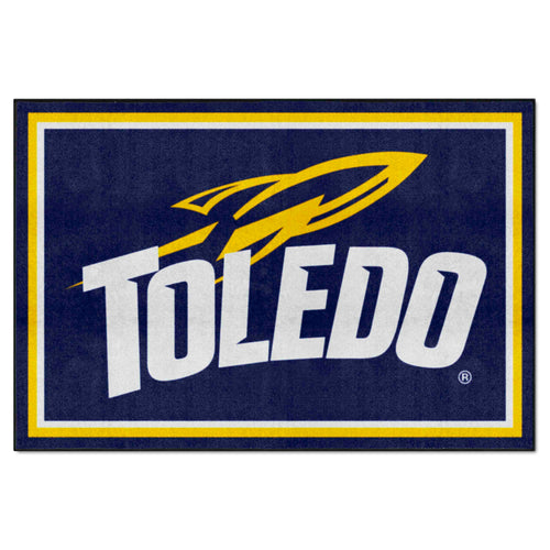 Fanmats - University of Toledo 5x8 Rug 59.5''x88''