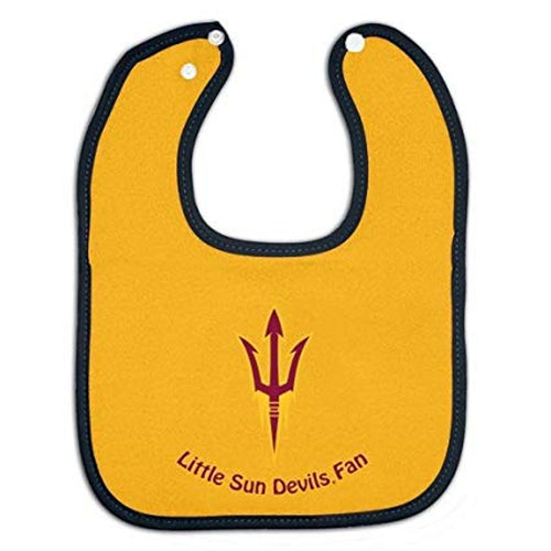 Arizona State Sun Devils Baby Bib Two Toned Snap Style - WinCraft