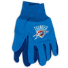 Oklahoma City Thunder Two Tone Gloves - Adult - Special Order - Wincraft