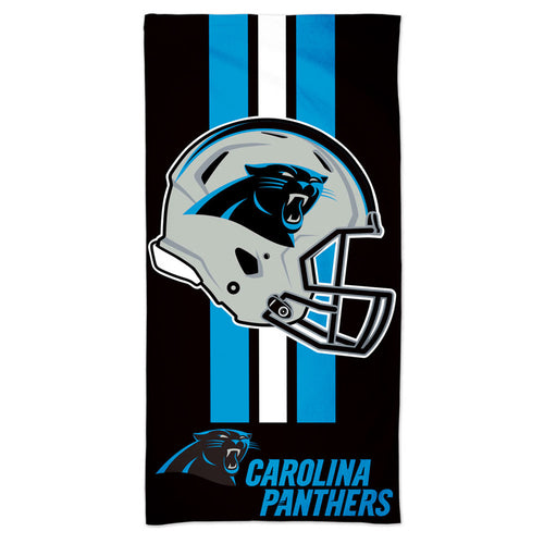 Carolina Panthers Towel 30x60 Beach Style - WinCraft
