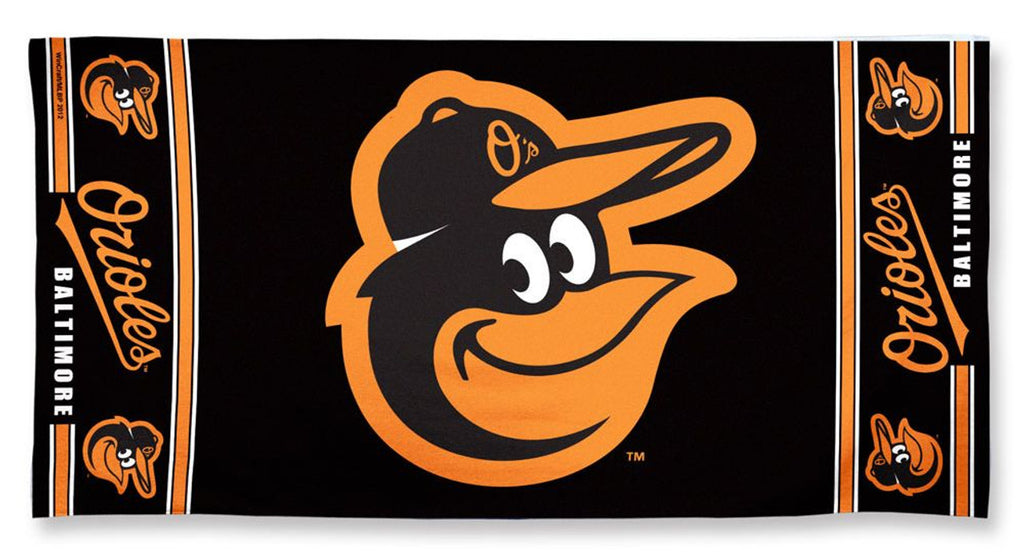 Baltimore Orioles Towel 30x60 Beach Style Gooney Bird Design - Wincraft