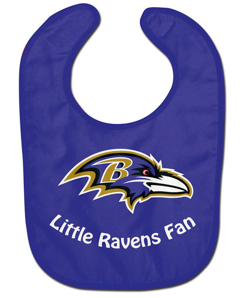 Baltimore Ravens All Pro Little Fan Baby Bib - WinCraft