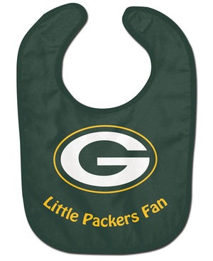 Green Bay Packers All Pro Little Fan Baby Bib - WinCraft