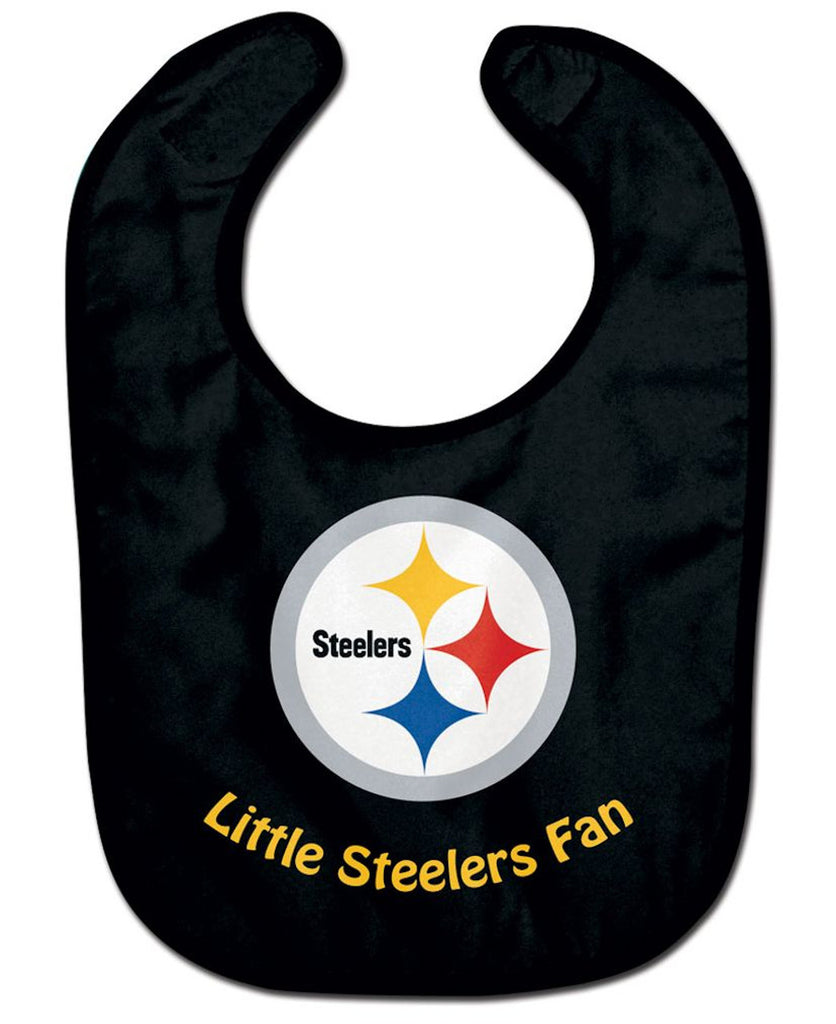 Pittsburgh Steelers All Pro Little Fan Baby Bib - Wincraft