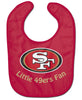 San Francisco 49ers All Pro Little Fan Baby Bib - WinCraft