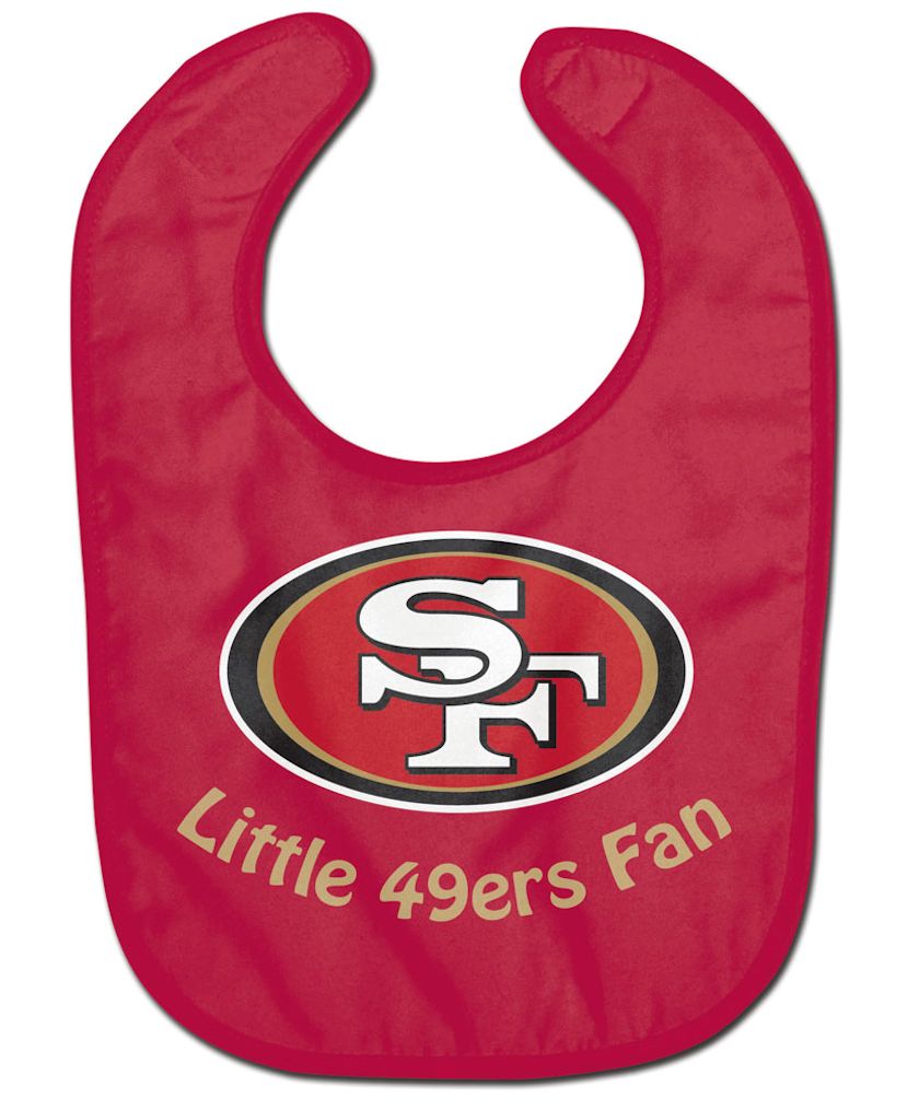 San Francisco 49ers All Pro Little Fan Baby Bib - WinCraft