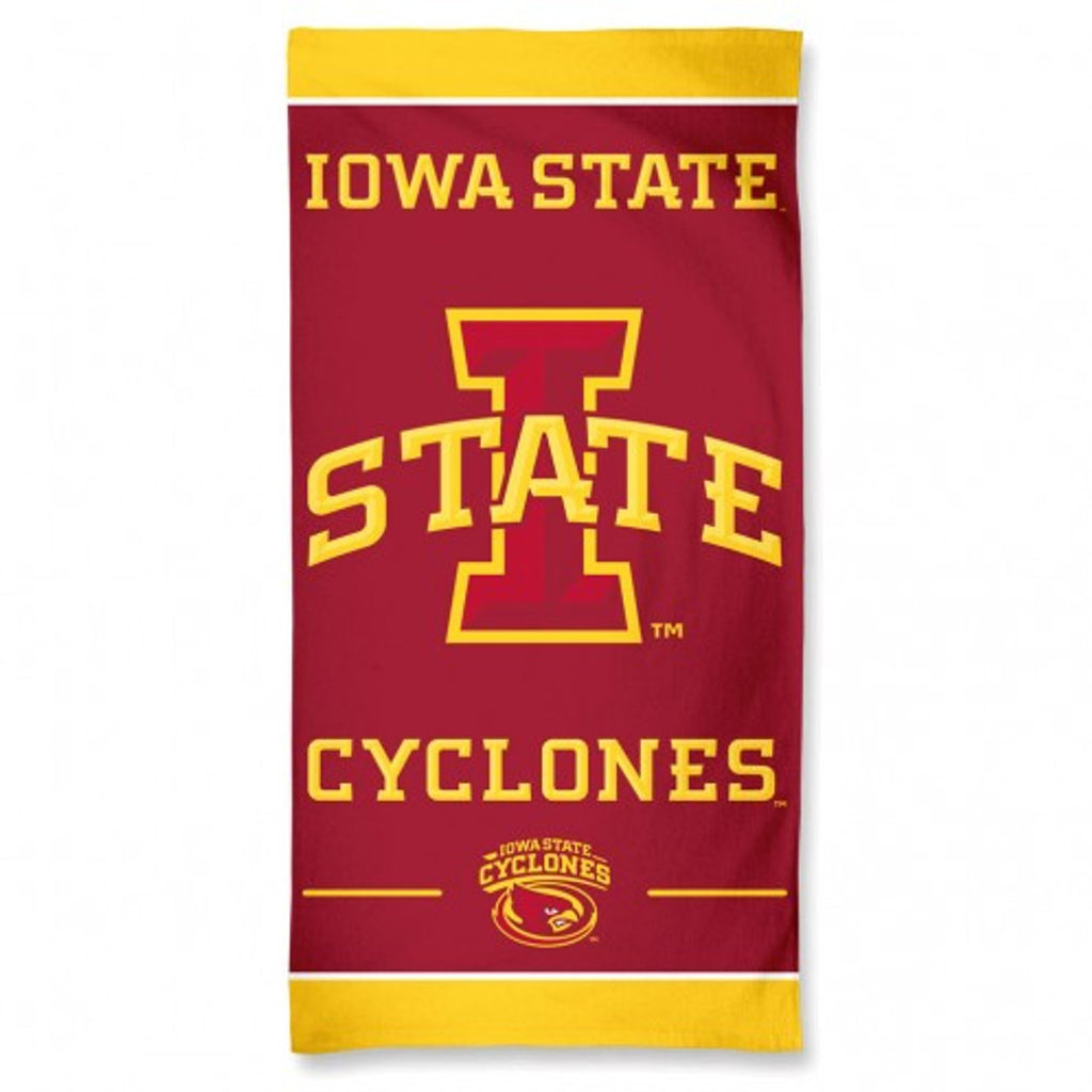 Iowa State Cyclones Towel 30x60 Beach Style - Wincraft