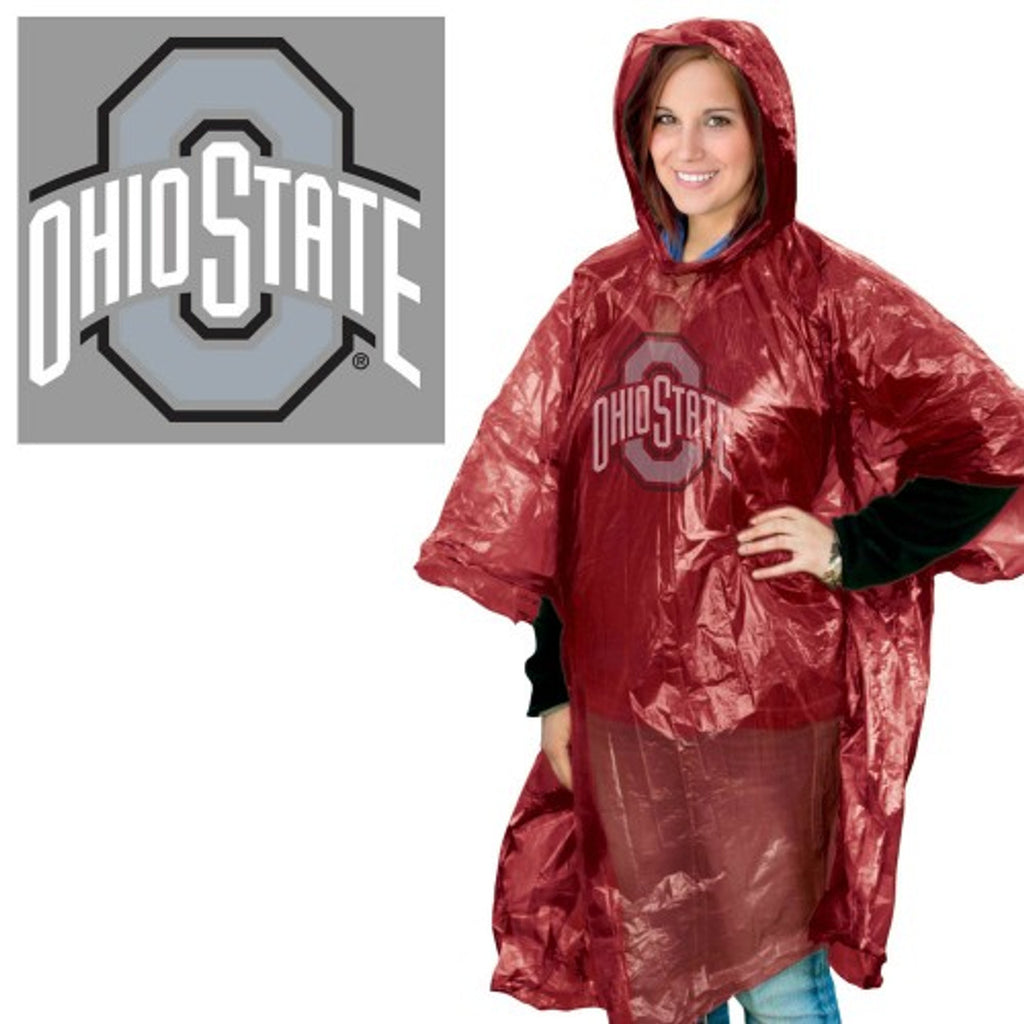 Ohio State Buckeyes Rain Poncho - WinCraft