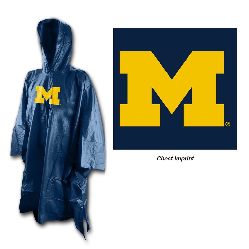Michigan Wolverines Rain Poncho - WinCraft