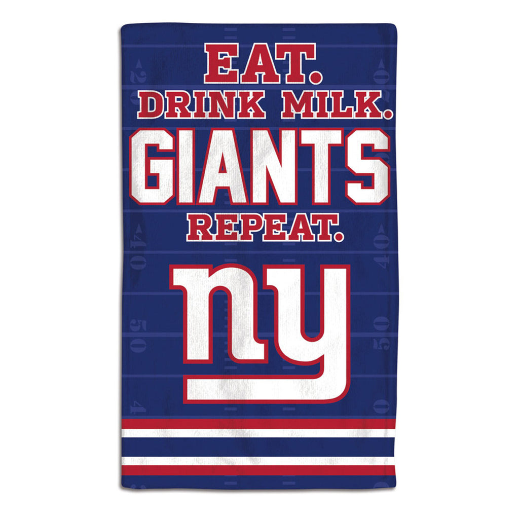 New York Giants Baby Burp Cloth 10x17 - Wincraft