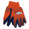 Denver Broncos Two Tone Adult Size Gloves - Wincraft