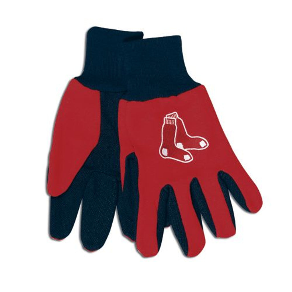 Boston Red Sox Two Tone Gloves - Adult Size - Wincraft