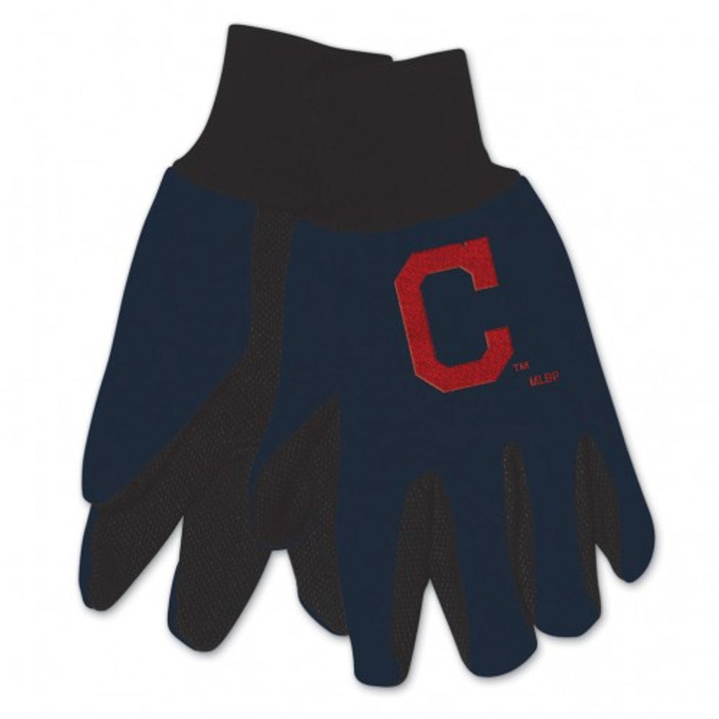 Cleveland Indians Gloves Two Tone Style Adult Size - WinCraft