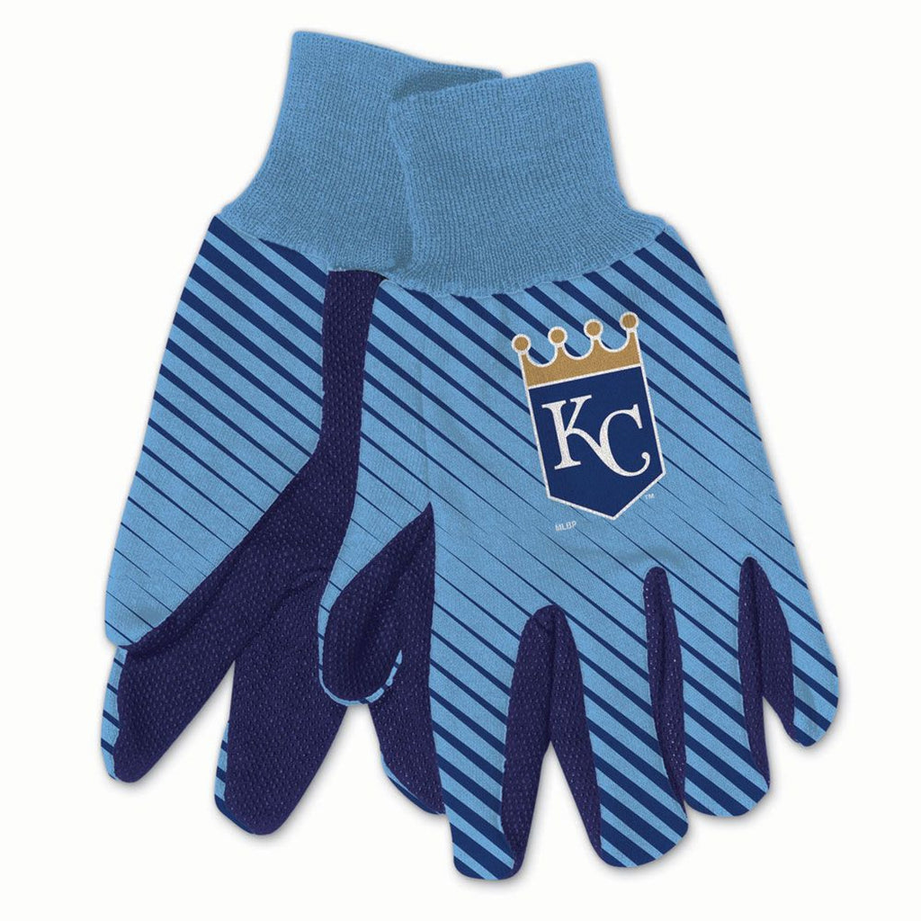 Kansas City Royals Two Tone Gloves - Adult Size - Wincraft