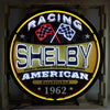 Shelby Racing Round Neon Sign In 36 Inch Steel Can