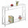 Omega Chrome Console Table - Convience Concept, Inc.