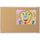 Natural Add - Cork Tackboard - Aluminum Trim - 4 X 12 - Best-Rite