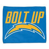 Los Angeles Chargers Towel 15x18 Rally Style Full Color - Wincraft