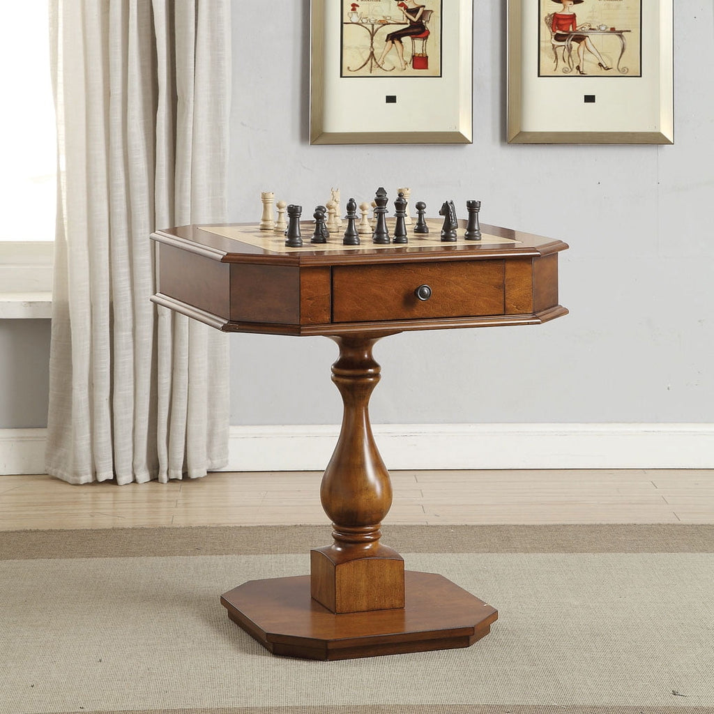 Acme ACME 82844 Bishop Game Table  Cherry