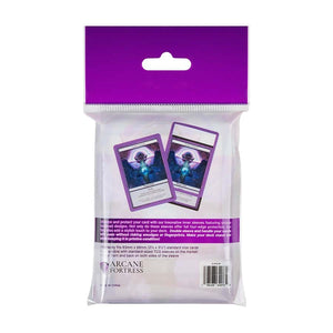 Arcane Fortress: Solid Color: Phantom Purple Synergy Inner Sleeves (Standard)