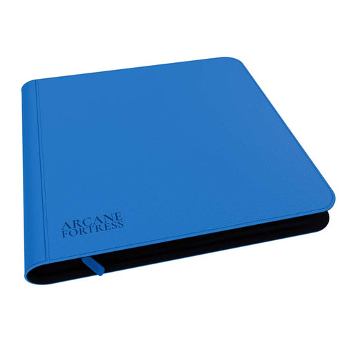 Arcane Fortress: Solid Color: Blue 12-Pocket Zipper Binder Pre-Order