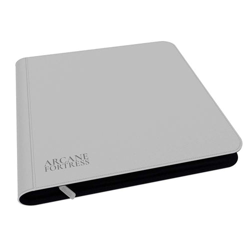 Arcane Fortress: Solid Color: Cream 12-Pocket Zipper Binder Pre-Order