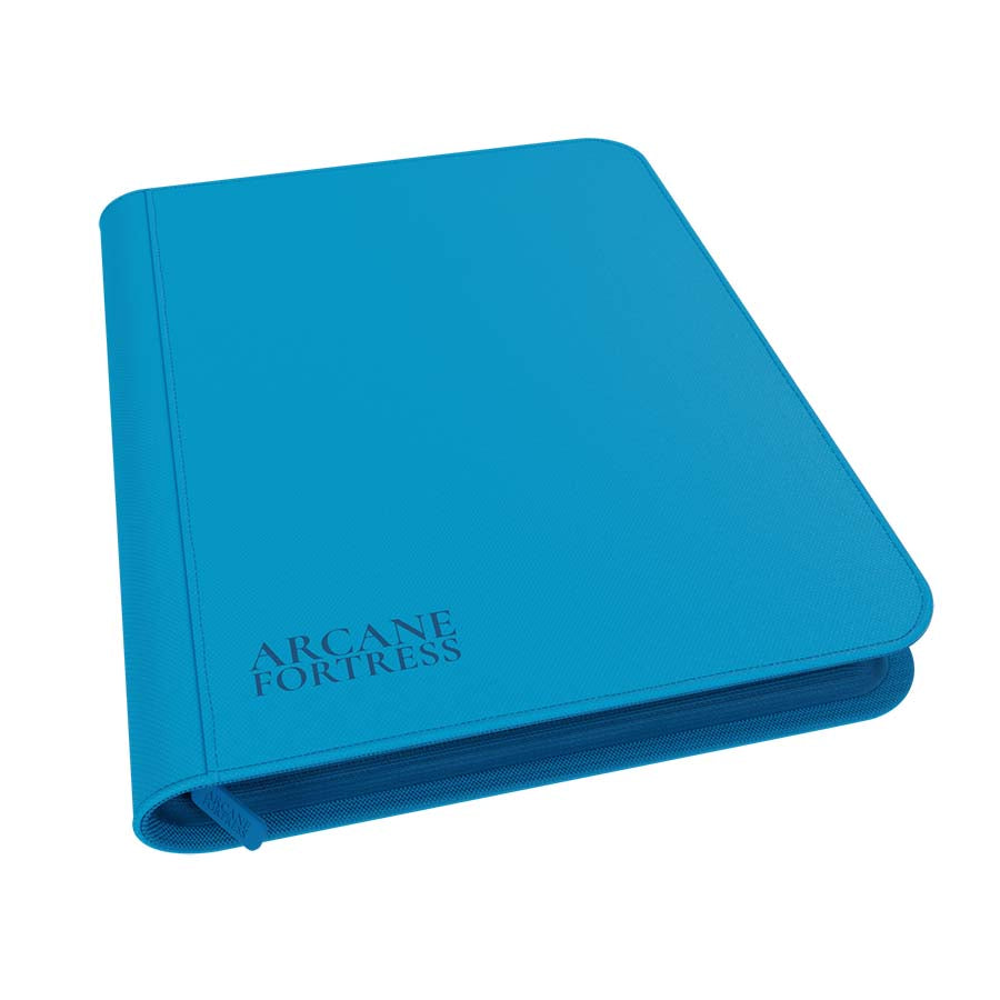 Arcane Fortress: Neon Color: Neon Blue 9-Pocket Zipper Binder Pre-Order