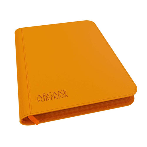 Arcane Fortress: Neon Color: Neon Orange 9-Pocket Zipper Binder Pre-Order